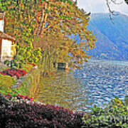 Fall In Lugano Art Print