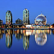 False Creek - Blue Hour Art Print