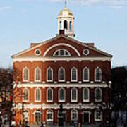 Faneuil Hall At Sunset Art Print