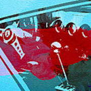 Ferrari Cockpit Art Print