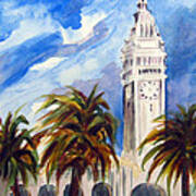 Ferry Building Art Print