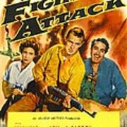 Fighter Attack, Us Poster, From Left Art Print