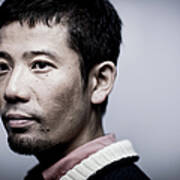Film Director Shuhei Morita Portrait Art Print