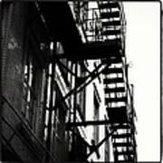 Fire Escape Manchester 01 Art Print