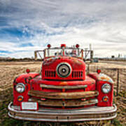 Fire Truck Art Print