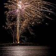 Fireworks San Lorenzo Al Mare 2013 1935 - Ph Enrico Pelos Art Print