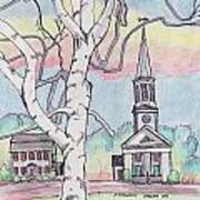 First Church Whenam Art Print