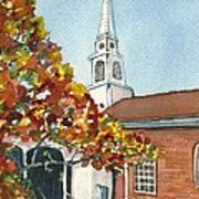 First United Methodist Church Westborough Ma Art Print