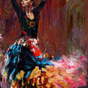 Flamenco 50 Art Print