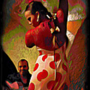 Flamenco Art Print