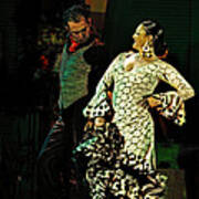 Flamenco Series No 11 Art Print