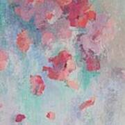 Floating Flowers Painting Art Print