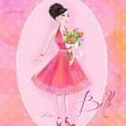 Flower Ladies-belle Art Print