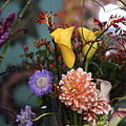 Flowers From My Window Art Print