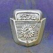 Ford Emblem Art Print