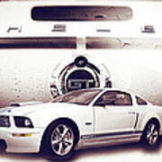 Ford Mustang Shelby Gt Art Print