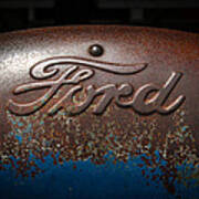 Ford Tractor Logo Art Print