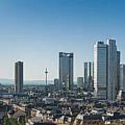 Frankfurt Skyline Art Print