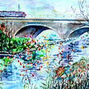 Fuerth Seven Arches Bridge Art Print