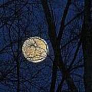 Full Moon March 15 2014 Art Print