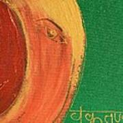 Ganesha On Canvas Art Print