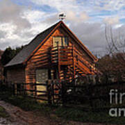 Garage In Shelvingford Art Print