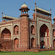 Gateway To The Taj Mahal. Agra. India Art Print