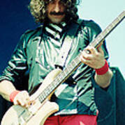 Geezer Butler Of Black Sabbath During 1980 Tour Art Print