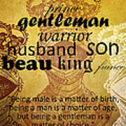 Gentleman 1 Art Print