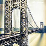 George Washington Bridge Art Print