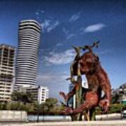 Giant Guayaquil Primate #instapic Art Print