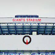 Giants Stadium In New Jersey Art Print
