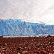 Glacier Perito Moreno Art Print