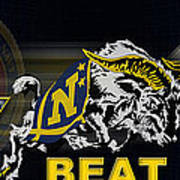 Go Navy Beat Army Art Print