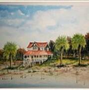 Goat Island South Carolina Sold Art Print