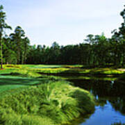 Golf Course, Sand Barrens Golf Club Art Print