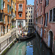 Gondola In Venice-1 Art Print