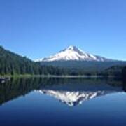 Good Morning #oregon - Mt. Hood As Seen Art Print