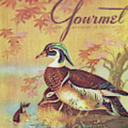 Gourmet Cover Of Wood Ducks Art Print