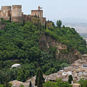 Granada - Alhambra Towers Art Print