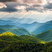 Great Smoky Mountains National Park Nc Western North Carolina Art Print