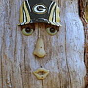 Green Bay Packer Humor Art Print