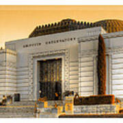 Griffith Observatory - Mike Hope Art Print