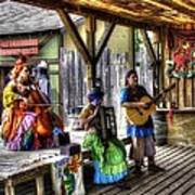 Gypsy Folk Band Crown Inn Art Print