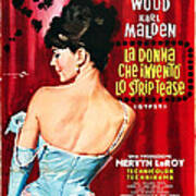 Gypsy, Italian Poster, Natalie Wood Art Print