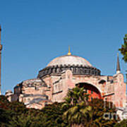 Hagia Sophia Blue Sky 01 Art Print