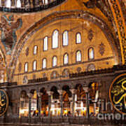 Hagia Sophia Interior 06 Art Print