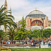 Hagia Sophia Istanbul 2013 Art Print