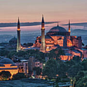 Hagia Sophia, Istanbul Art Print