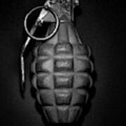 Hand Grenade Art Print